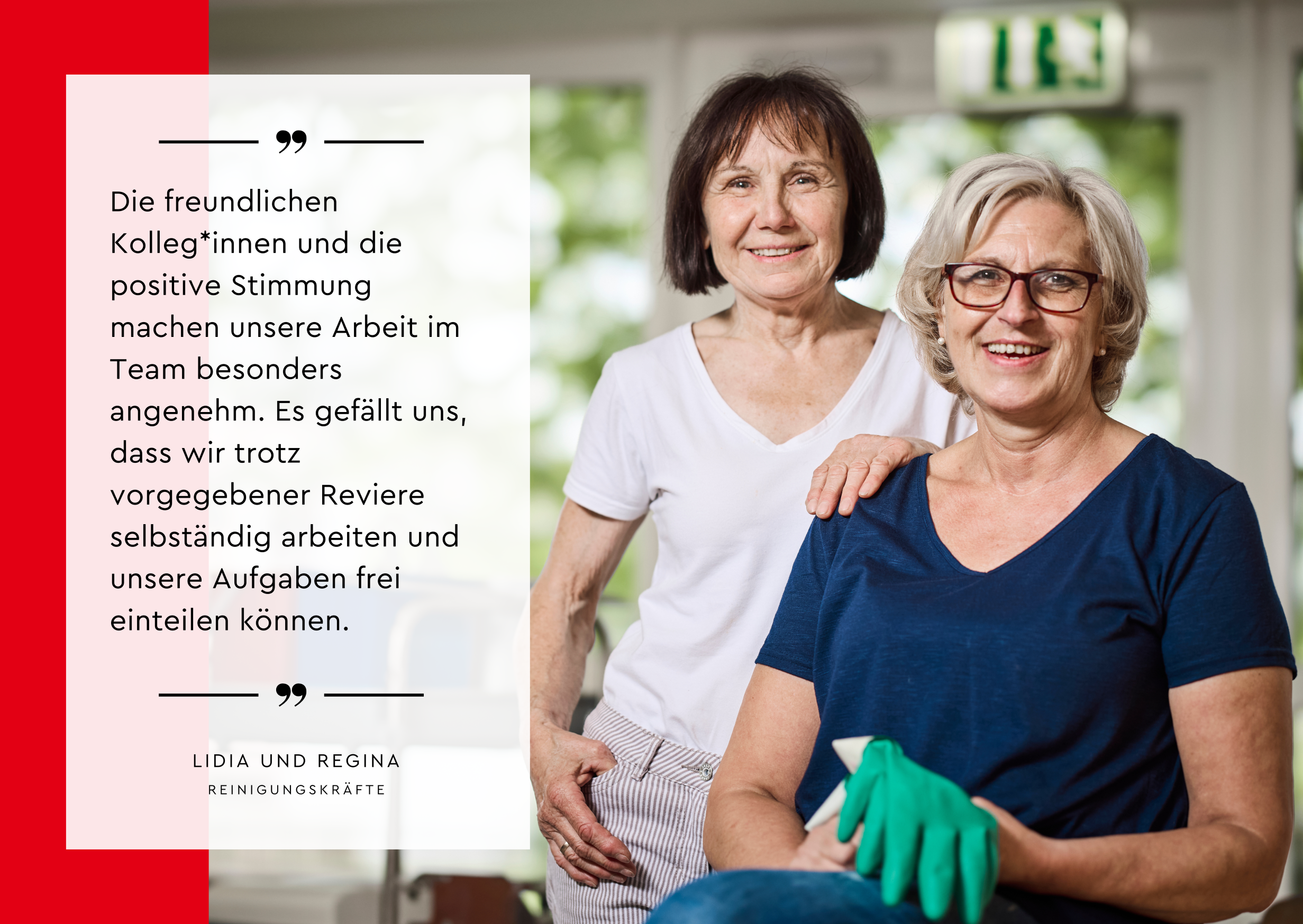 Zitat Reinigungskräfte