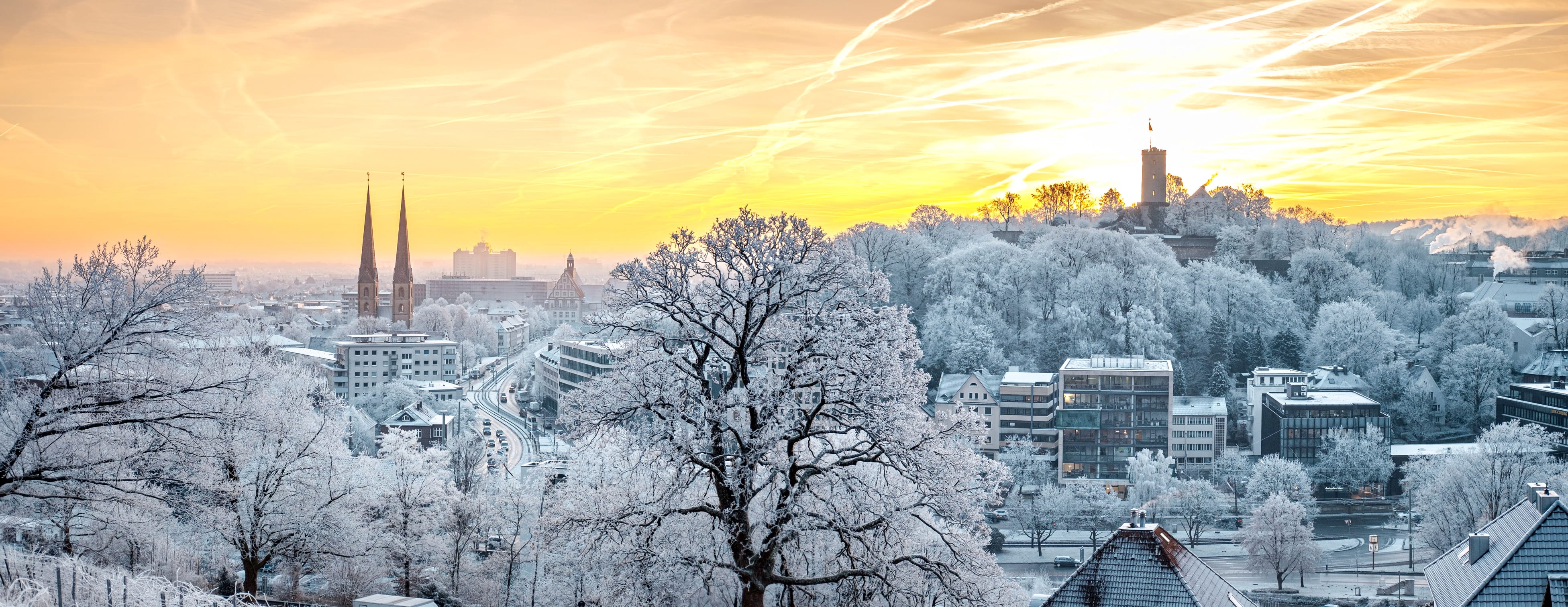 Bielefeld im Winter