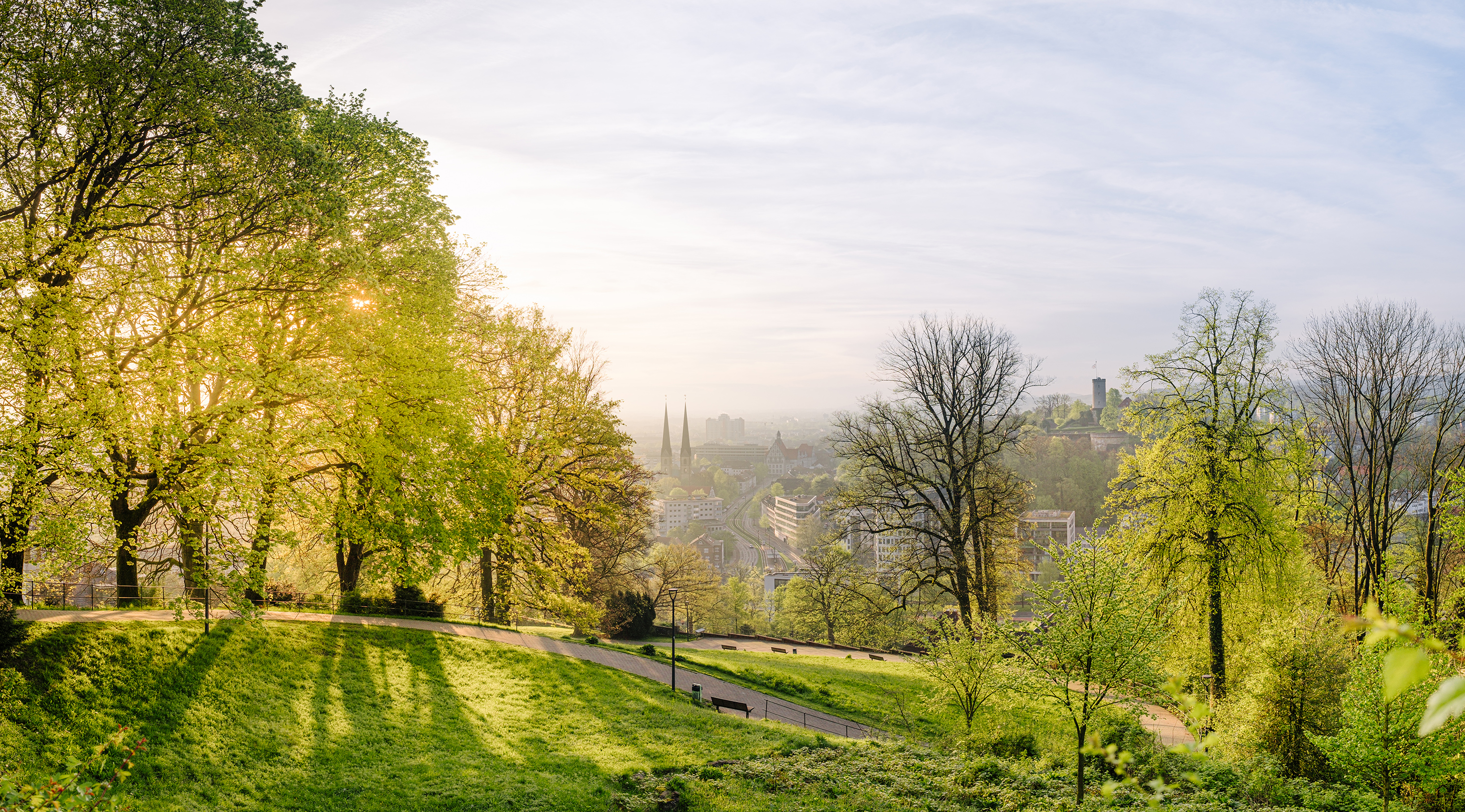 Bielefeld im Frühling