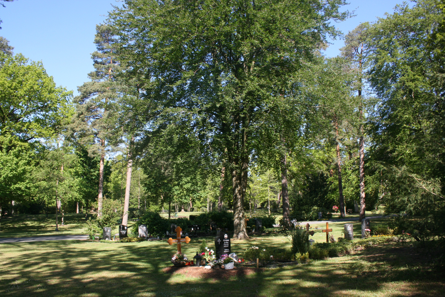 Orthodoxes Gräberfeld