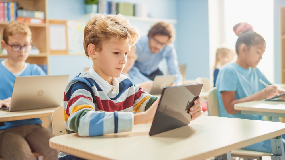 Schule Tablets digital