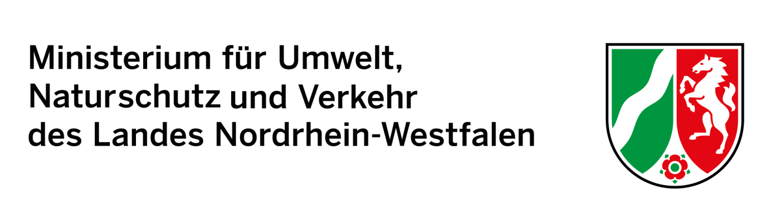 Logo Ministerium für Umwelt, Naturschutz und Verkehr des Landes NRW