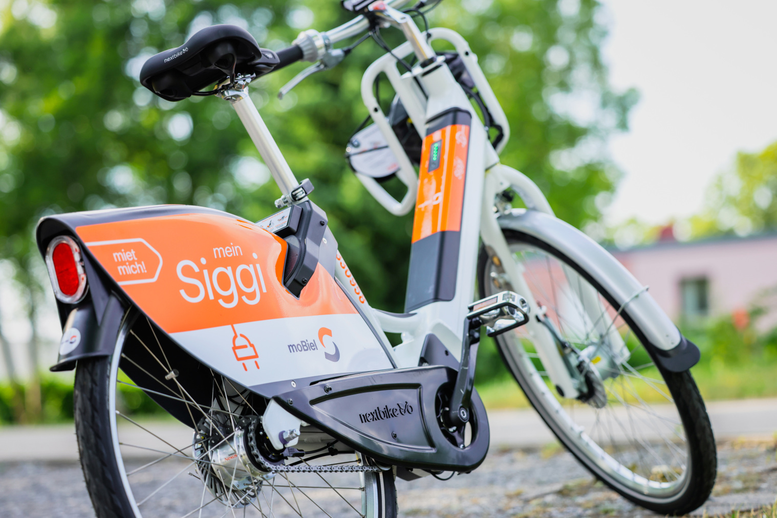 Das Fahrradverleihsystem "meinSiggi" wurde mit gut bewertet. Foto: moBiel/Sarah Jonek