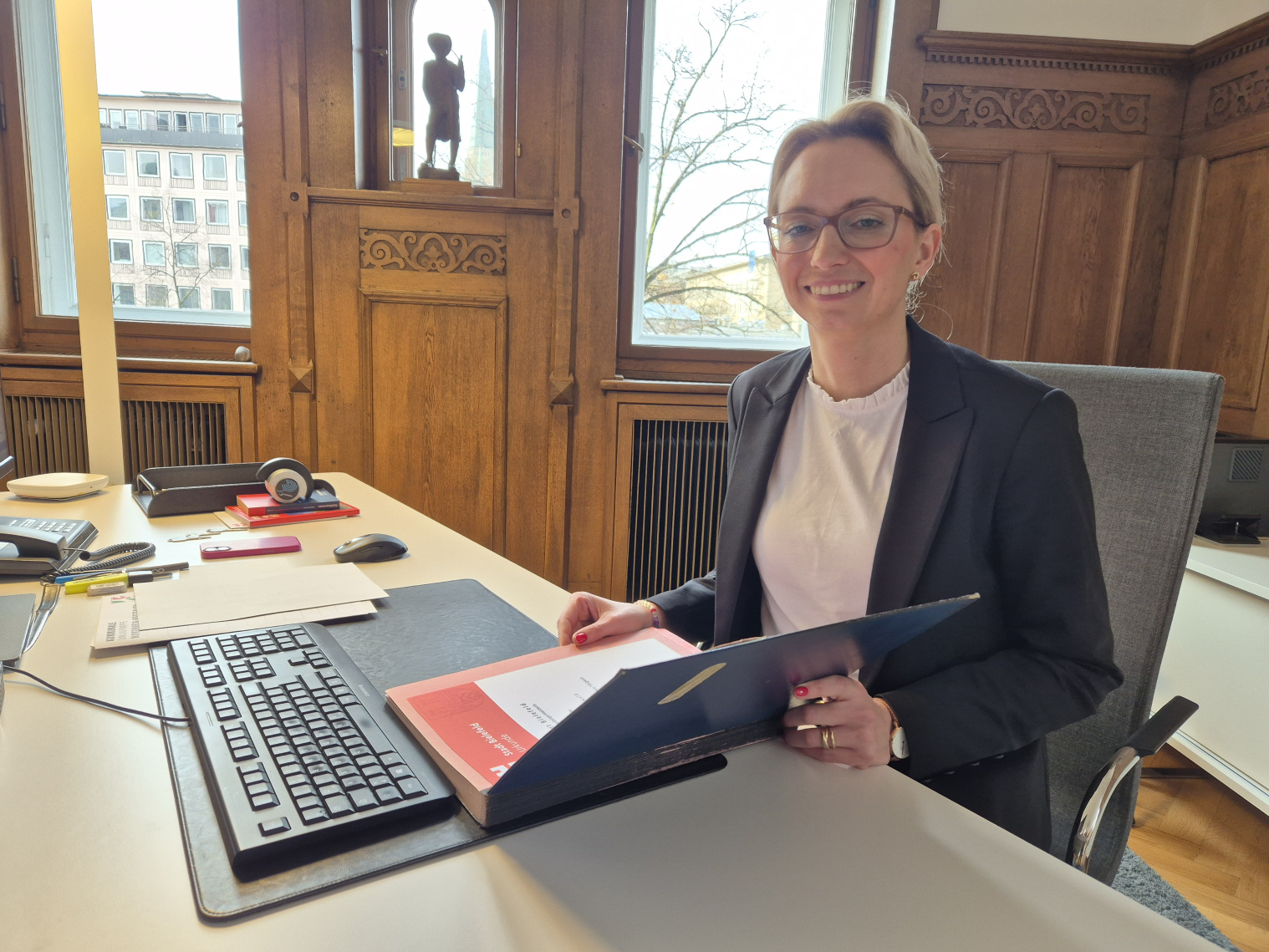 Dr. Christiana Bauer startet ins Amt