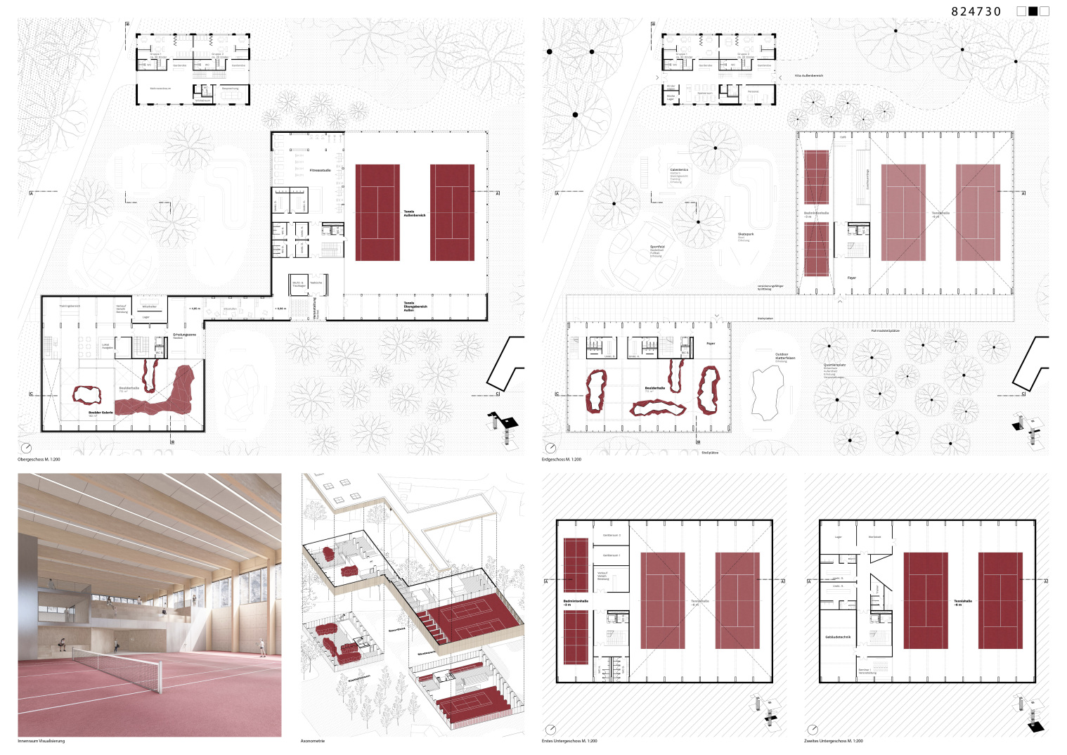 Gewinnerentwurf Fachbereich Architektur Plan 2 (Urheber: Janis Velten)