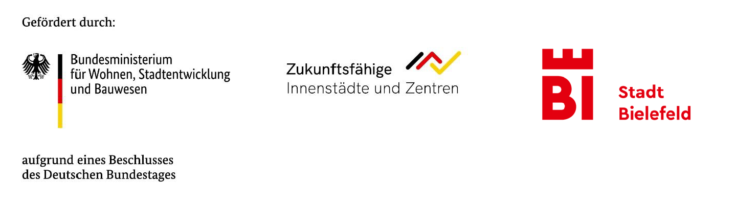 Logoleiste Ministerium, Bielefeld (Stadtteilzentren)