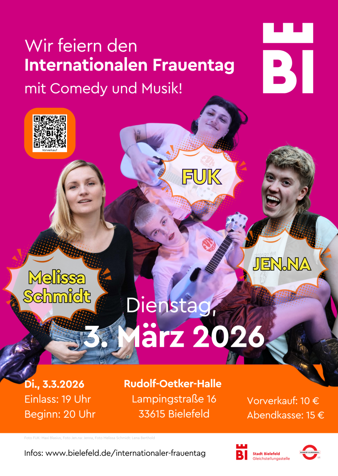 Plakat Internationaler Frauentag 2026