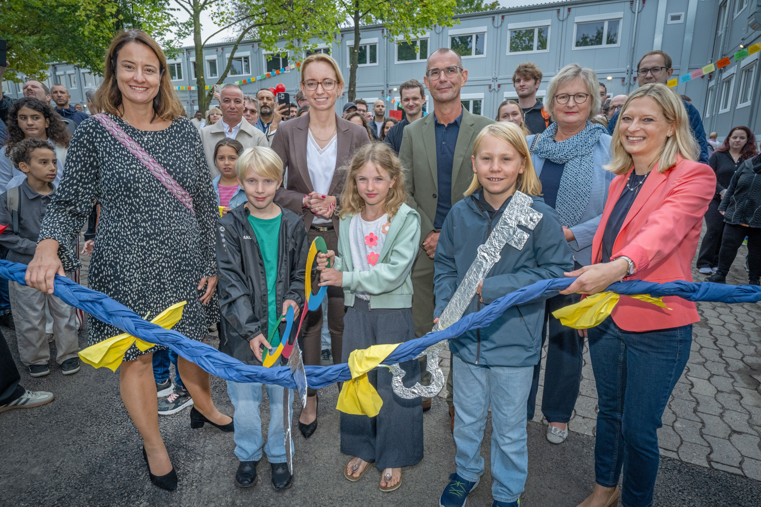 Erster Schultag am neuen Gymnasium am Seidensticker Campus