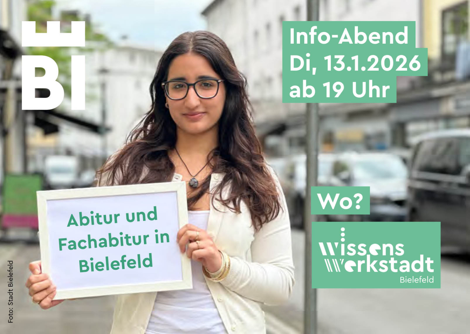 Infoveranstaltung Abitur und Fachabitur in Bielefeld (13.01.26)
