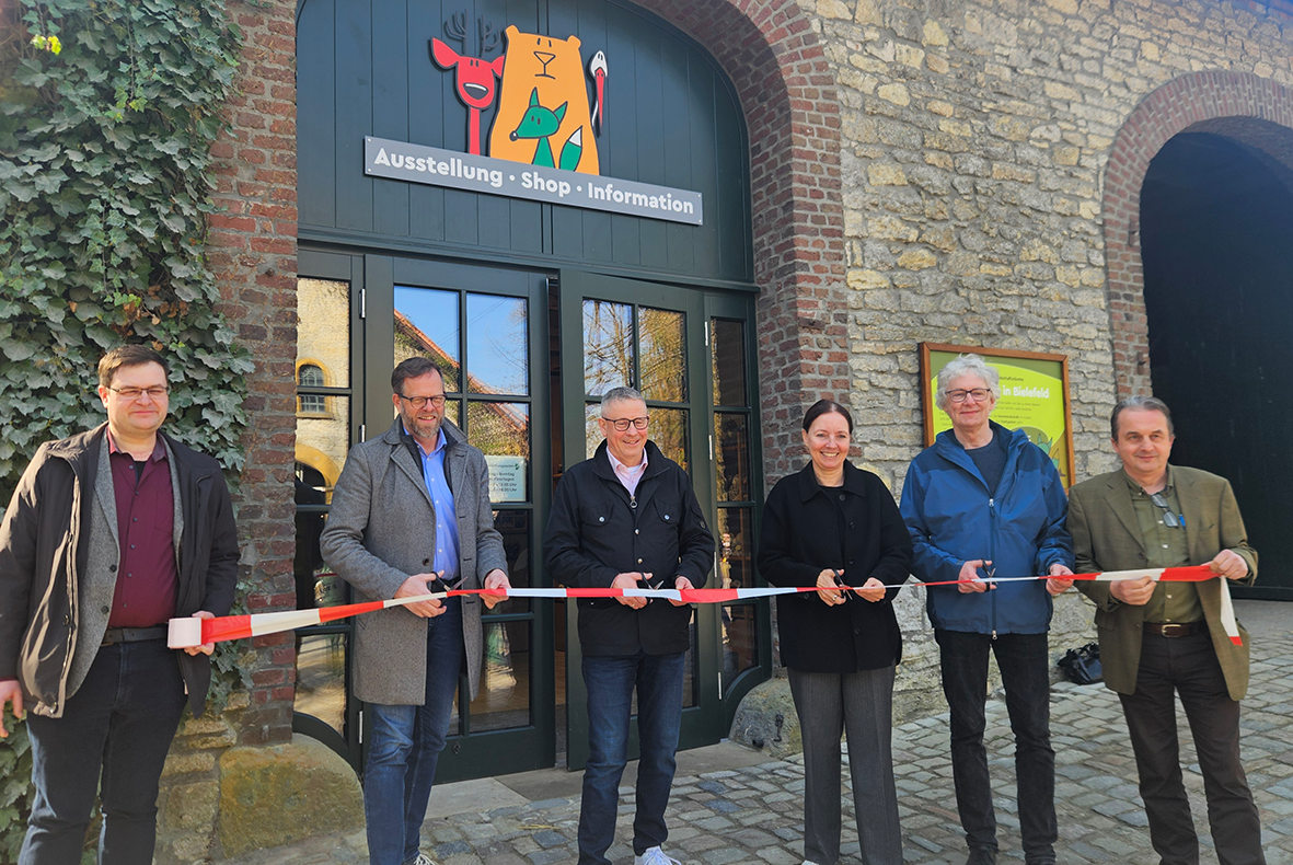 Neueröffnung des Tierparkshops in Olderdissen