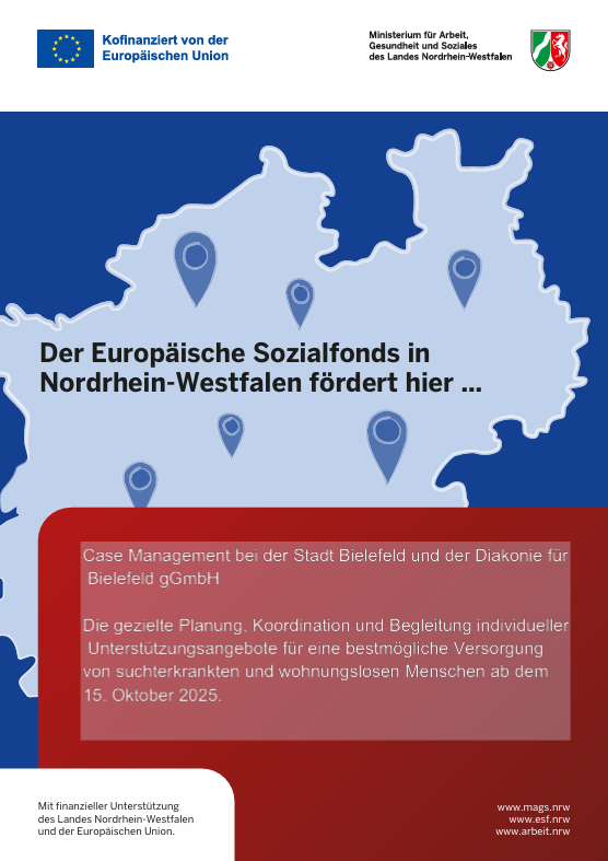 Poster Case Manager Stadt Diakonie 