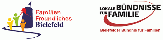Doppellogo Familienfreundliches Bielefeld und Lokale Bündnisse für Familie, Bielefelder Bündnis für Familie | Doppellogo Familienfreundliches Bielefeld und Lokale Bündnisse für Familie, Bielefelder Bündnis für Familie Doppellogo Familienfreundliches Bielefeld und Lokale Bündnisse für Familie, Bielefelder Bündnis für Familie