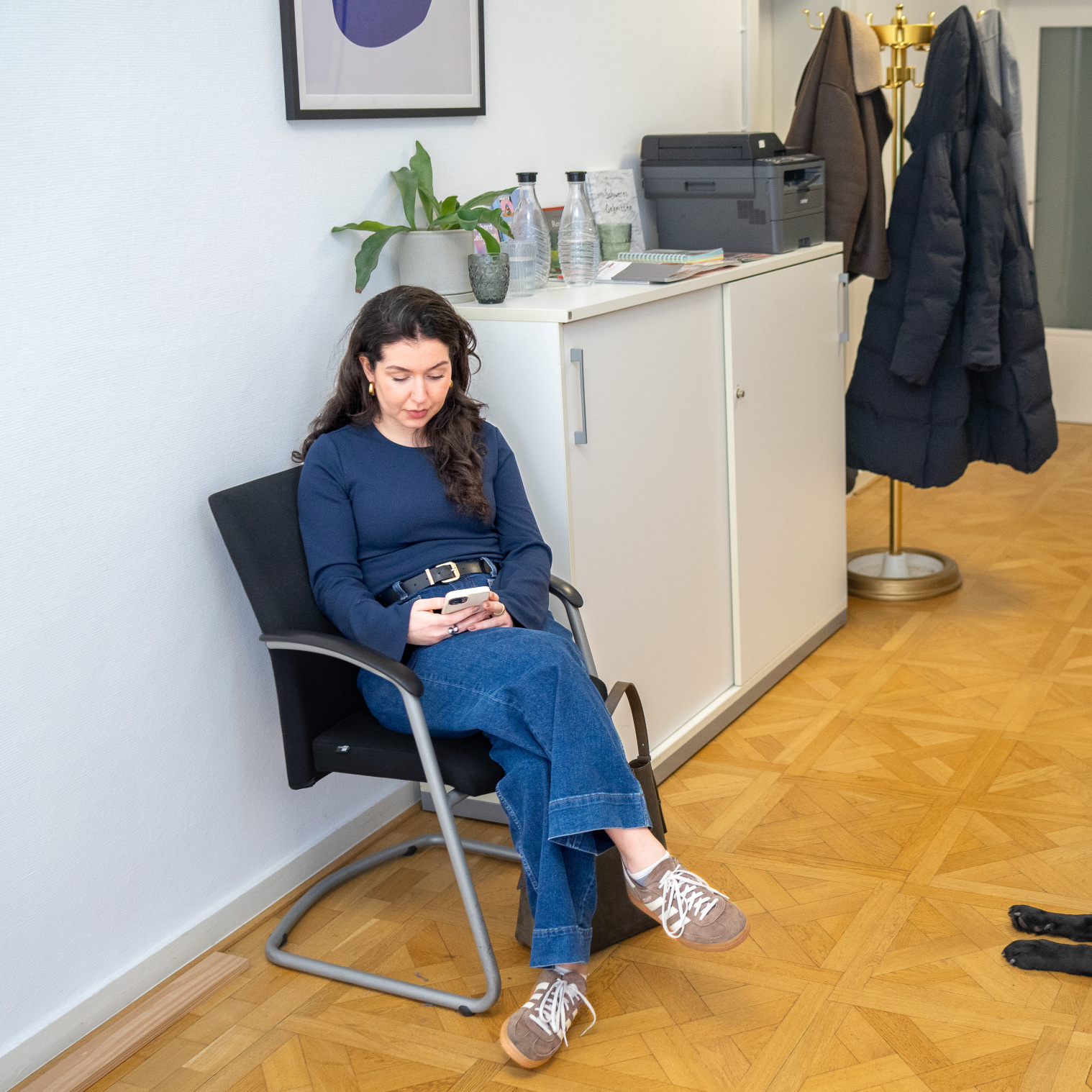 Nava fühlte sich einsam im Wartezimmer. Foto: Jülide Yesilgöz