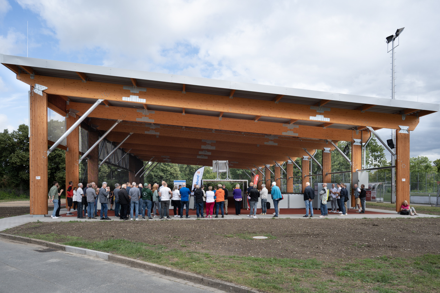 Einweihung Freilufthalle