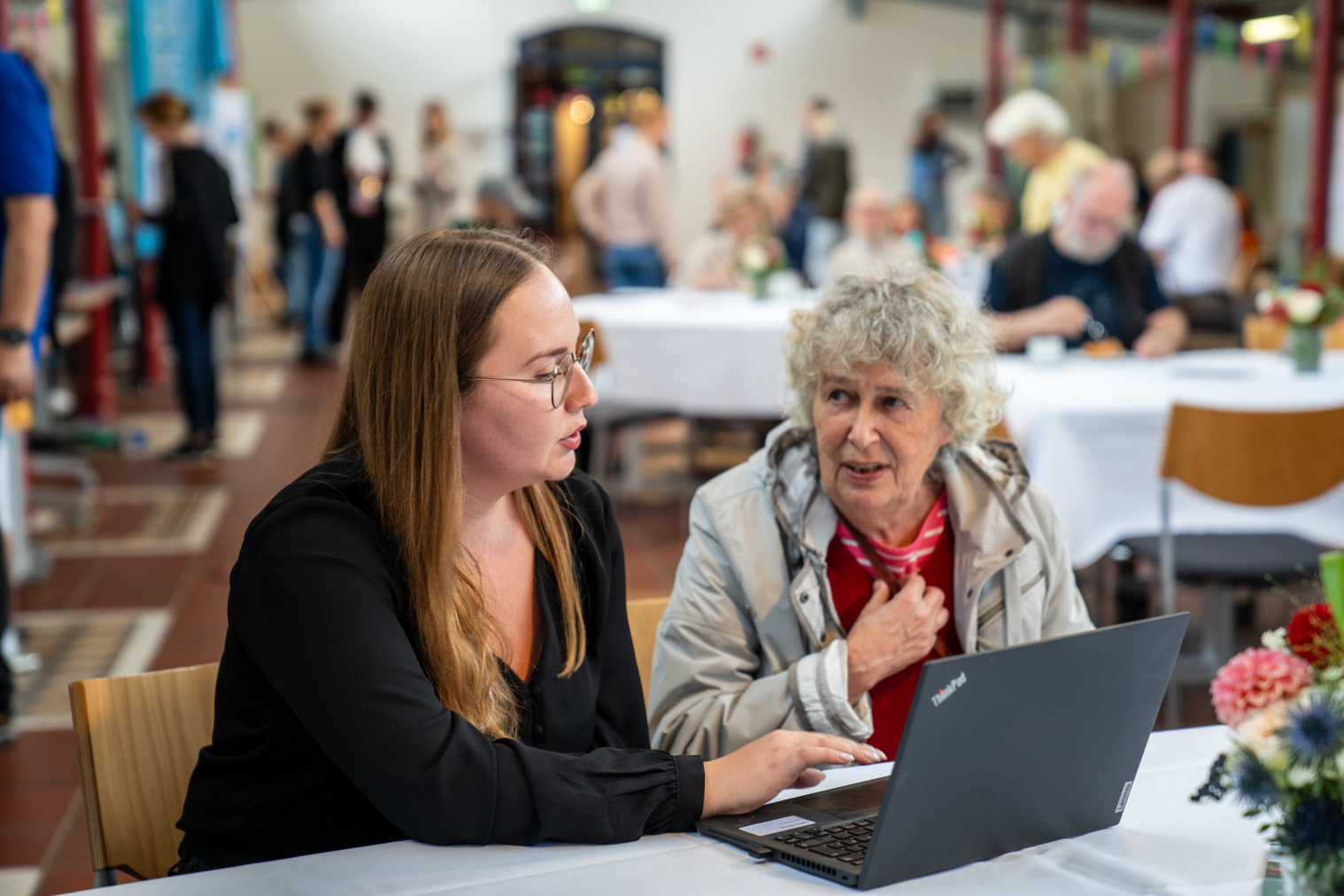 Markt der digitalen Möglichkeiten bietet Unterstützung. Foto: Stadt Bielefeld