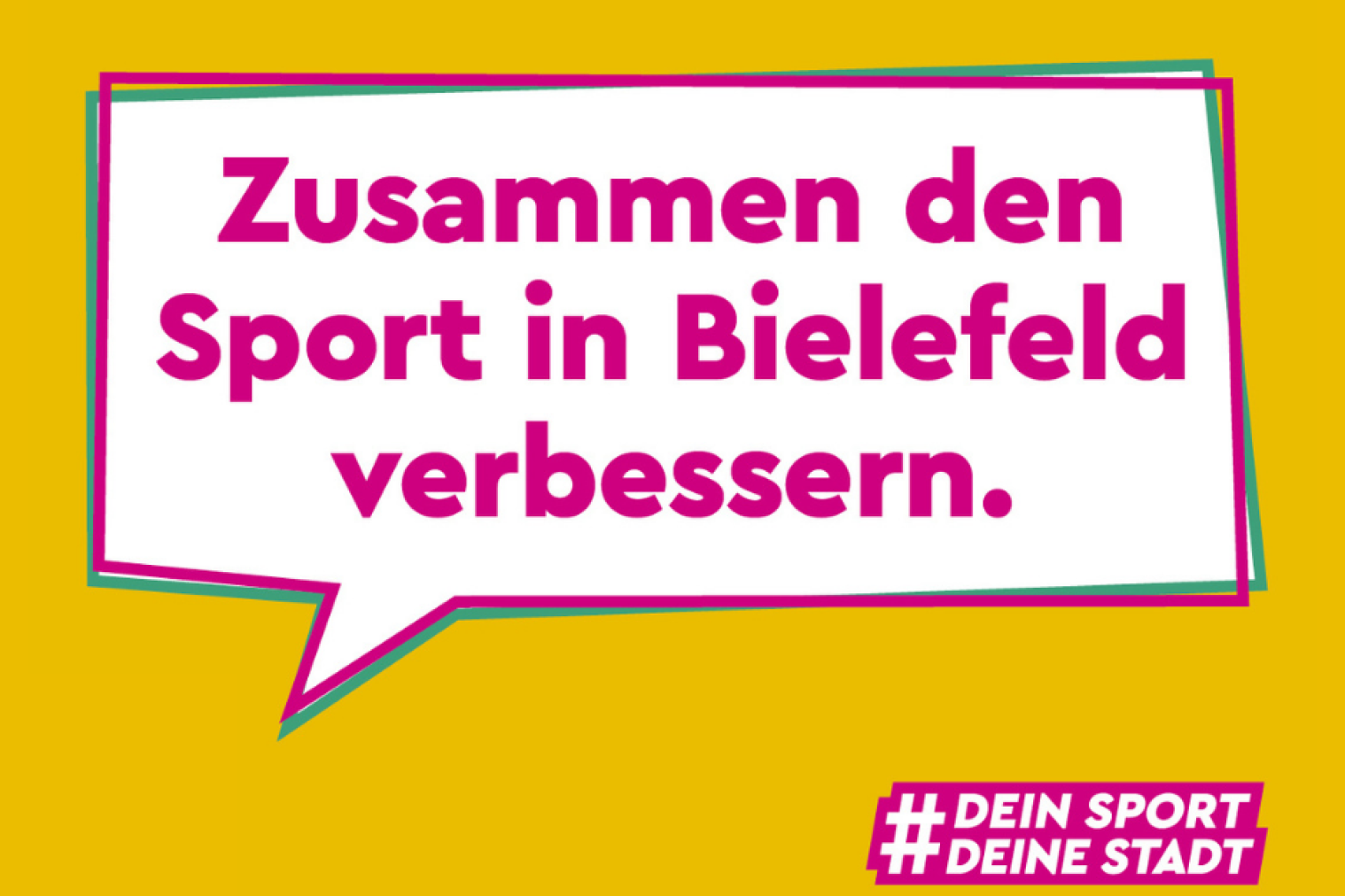 Zusammen den Sport in Bielefeld verbessern