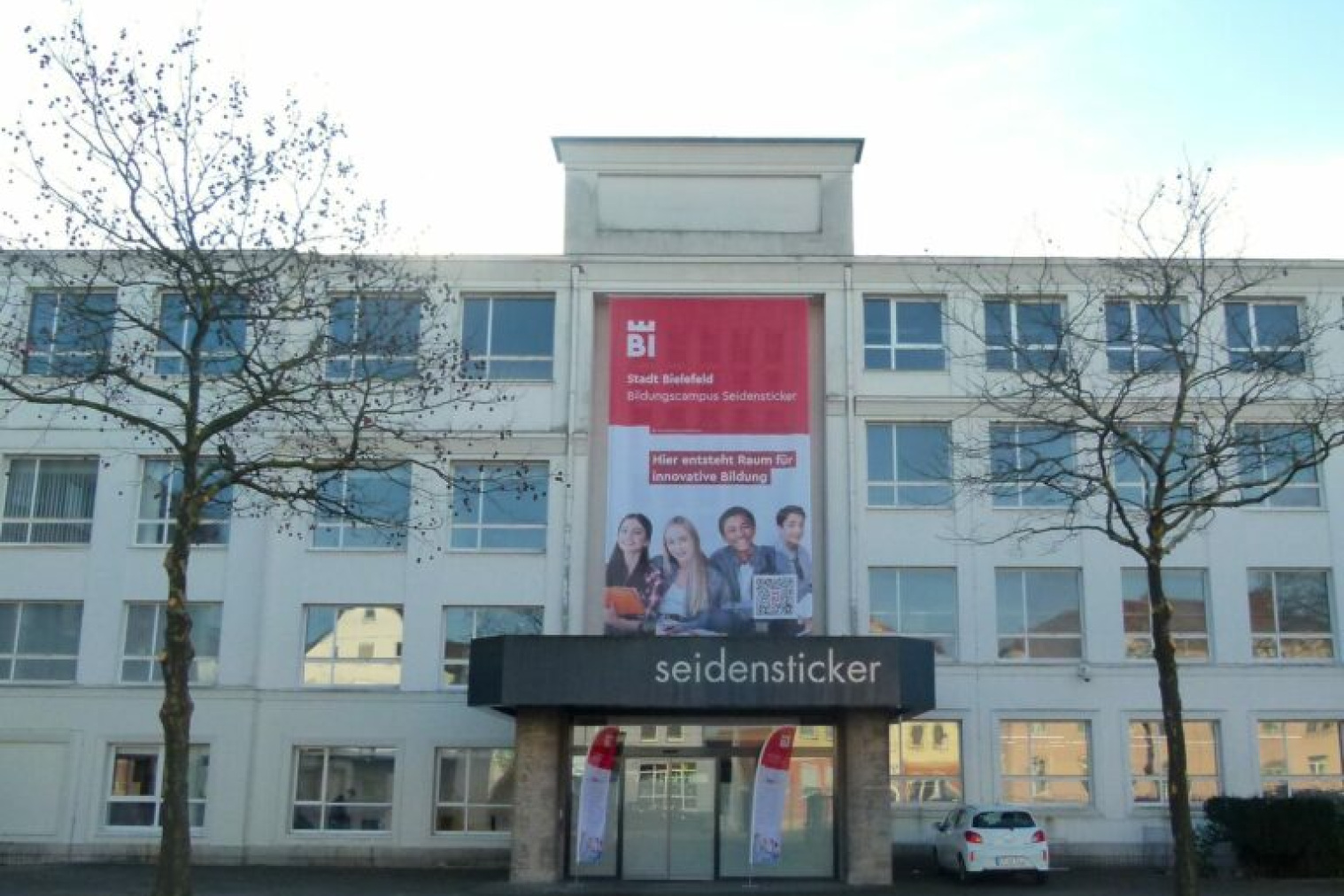 In Bielefeld-Mitte eröffnet im Sommer 2026 das neue Gymnasium am Seidensticker-Campus.