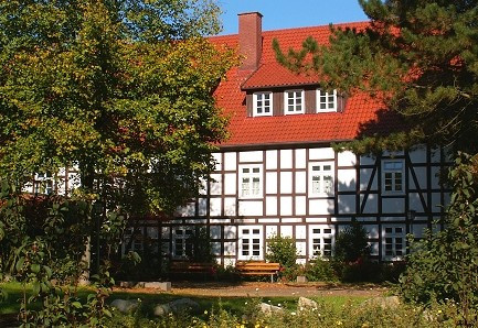 Blick in den Garten der Alten Vogtei