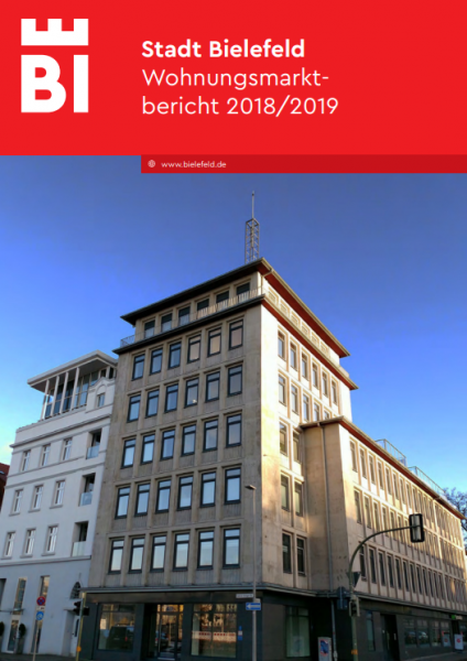 Deckblatt vom Wohnungsmarktbericht 2018/2019