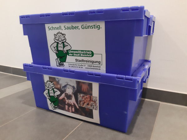 Verleihkisten des Umweltbetrieb