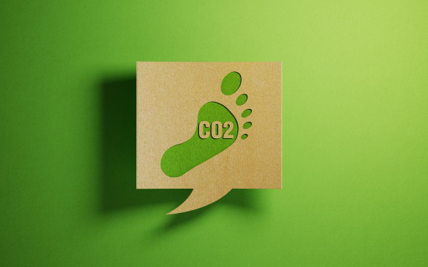 Grüner CO2 Fußabdruck