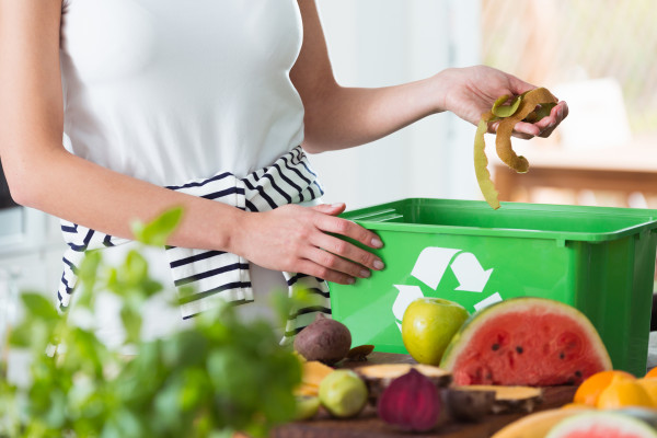 Recycling von Küchenabfällen