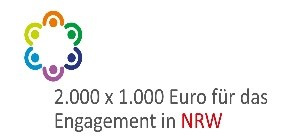 Förderprogramm des Landes NRW "2.000 x 1.000 Euro für das Engagement"