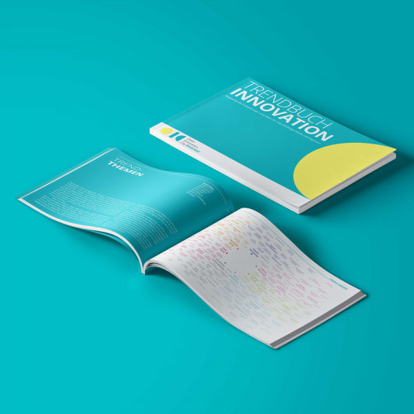 Trendbuch Innovation - Projekt Open Innovation City Cover des Trendbuchs Innovation