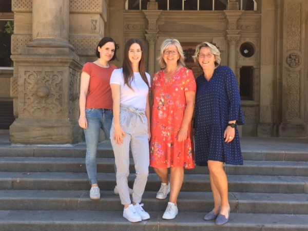 Patrizia Wonderschütz, Nina Laser, Katja Grzybinski, Ivonne Störmer
