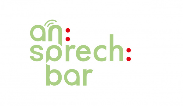 Logo an:sprech:bar