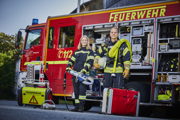 Brandmeister*innen Feuerwehr