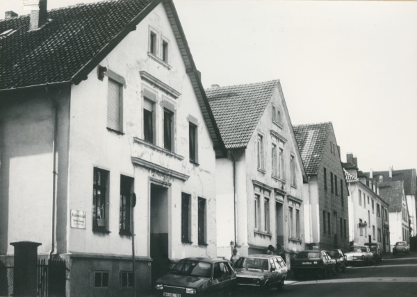 Historische Aufnahme der Meller Straße