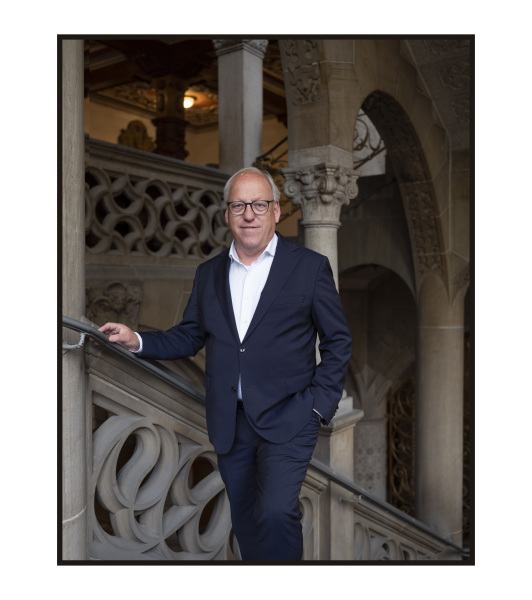 Oberbürgermeister Pit Clausen, Foto von Albrecht Fuchs (geb. 1964), 2025