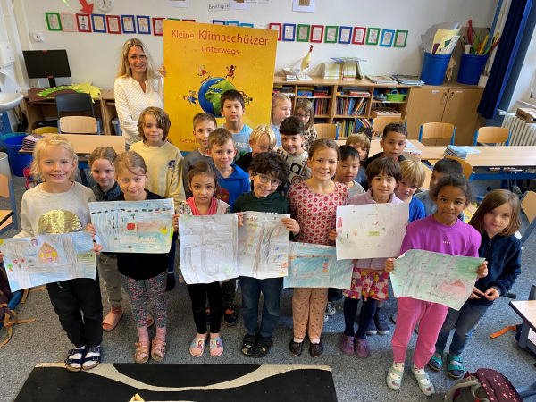 Schülerinnen und Schüler der Disterwegschule