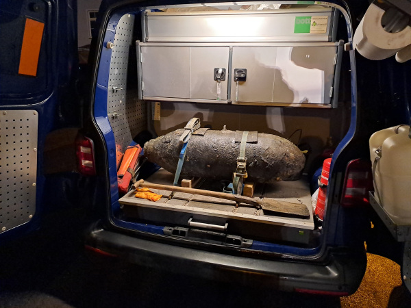 Bombenentschärfung 24.11.2025