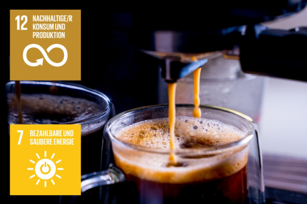 Bild einer Kaffeemaschine