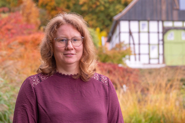 Janine Berg ist neue Leiterin für den Botanischen Garten. Foto: Umweltbetrieb/Stadt Bielefeld