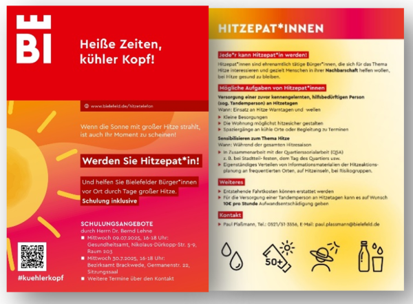 Flyer Hitzepaten