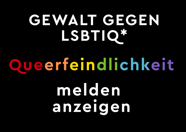 Gewalt gegen LSBTIQ* - Querfeindlichkeit