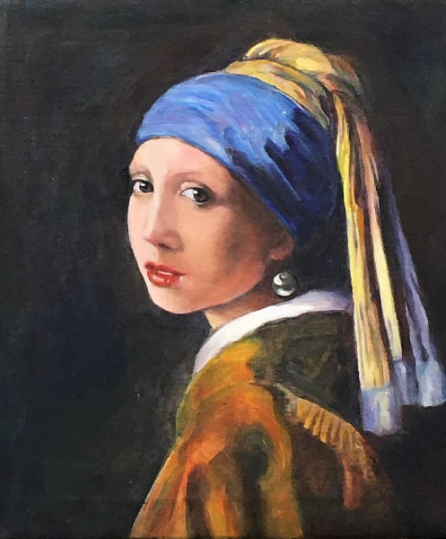Galina Plet – Mona Lisa | Ölbild Ölbild
