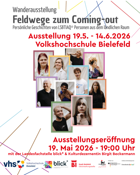 Ausstellung: Feldwege zum Coming-Out