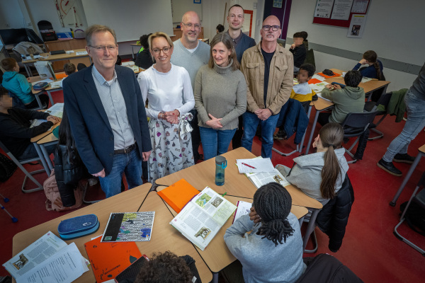 Personen: Wolfgang Niewald, Dr. Christiana Bauer, Dr. Uwe Niedzballa, Bianca Donschen, Felix Heckersdorf, Christian Barzen