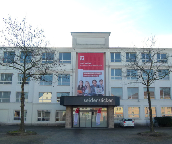 In Bielefeld-Mitte eröffnet im Sommer 2026 das neue Gymnasium am Seidensticker-Campus.