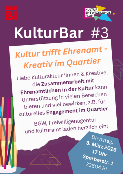KulturBar #3 Deckblatt