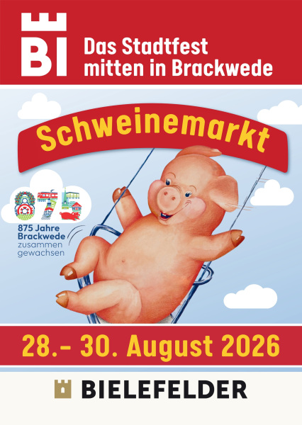 Plakat Schweinemarkt