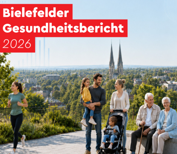 Deckblatt: Gesundheitsbericht 2026 