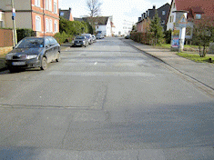 Teilabschnitt der Cheruskerstraße in Brackwede | Teilabschnitt der Cheruskerstraße in Brackwede Teilabschnitt der Cheruskerstraße in Brackwede
