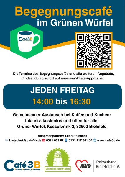 Begegnungscafé im Grünen Würfel