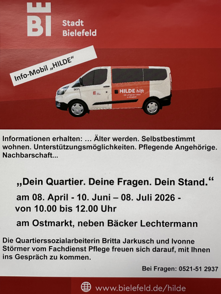 Flyer der Quartierssozialarbeit