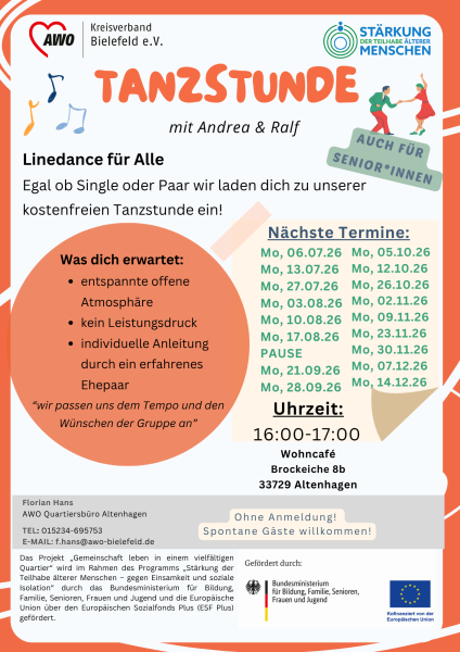 Flyer Tanzstunde
